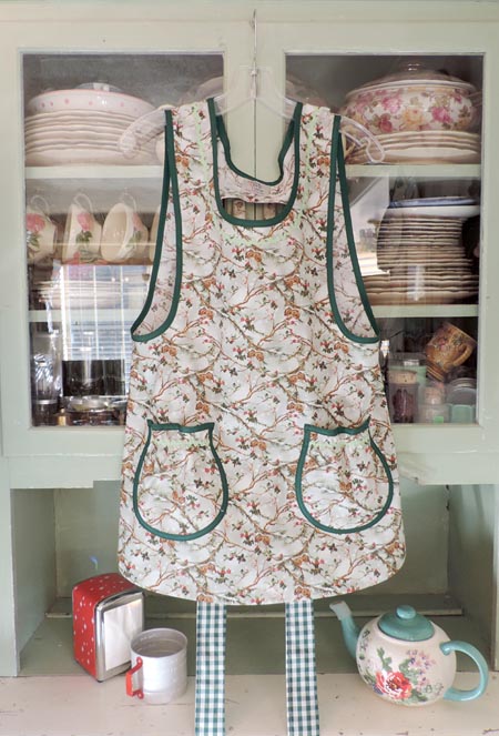 Pine cone apron